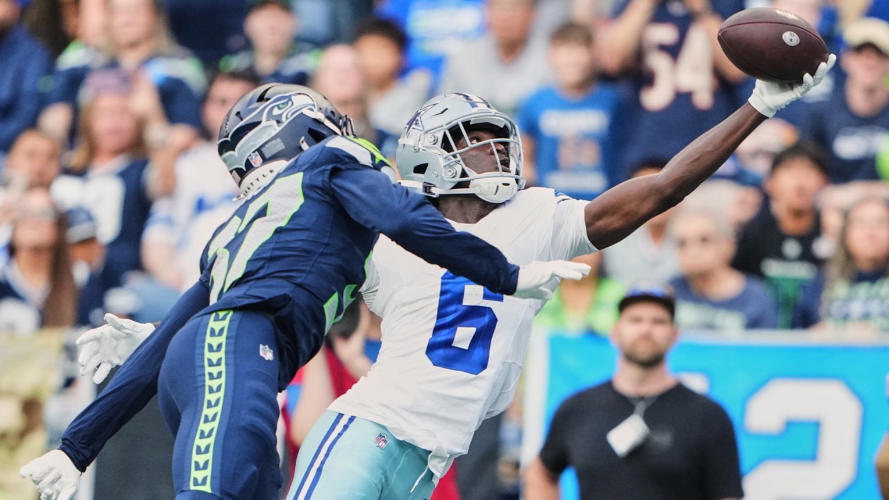 Camden Brown's best catches from 2-TD game vs. Seahawks | Preseason Week 1