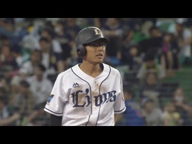 【3回裏】ライオンズ・水口 スタメン起用に応えるタイムリーと好走塁!! 2017/7/1 L-Bs