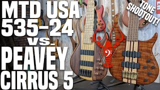 Video thumbnail for MTD USA 535-24 vs. Peavey USA Cirrus 5 - The Boutique Bass Battle! - LowEndLobster Tone Shootout by LowEndLobster