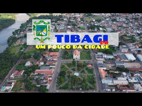 CIDADE DE TIBAGI PR, um voo de drone pela cidade turística