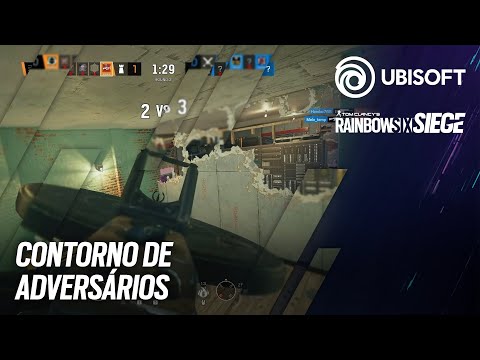 CONTORNO LUMINOSO NOS OPERADORES ADVERSÁRIOS  I Rainbow Six Siege