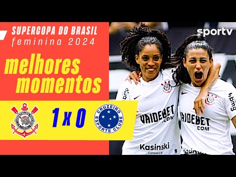 Gols e lances de Corinthians x Cruzeiro