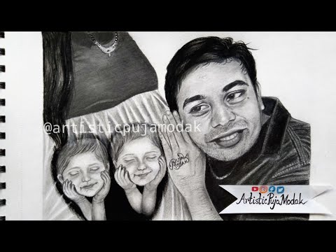 Father's day drawing | Drawing my Subscriber ep. 3 |...