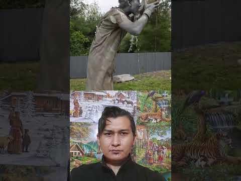 Zach's artistry is very interesting # #water #nature #satisfying #art #fountain