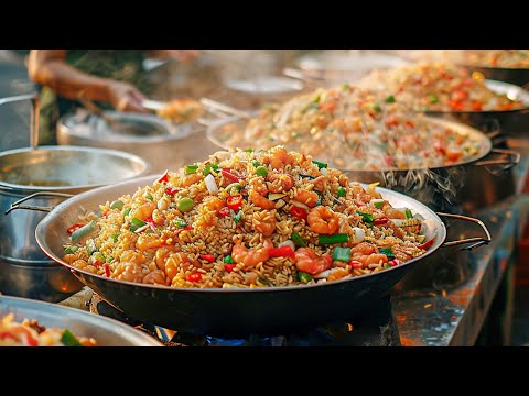 Most EXTREME Vietnamese-style Fried Rice and Noodles | Asian STREET FOOD Tour 2024 EP1