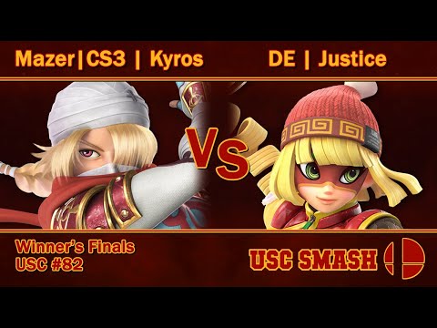 Mazer CS3 | Kyros (Sheik) vs. Justice (Min Min) - USC Biweeklies #82 WF