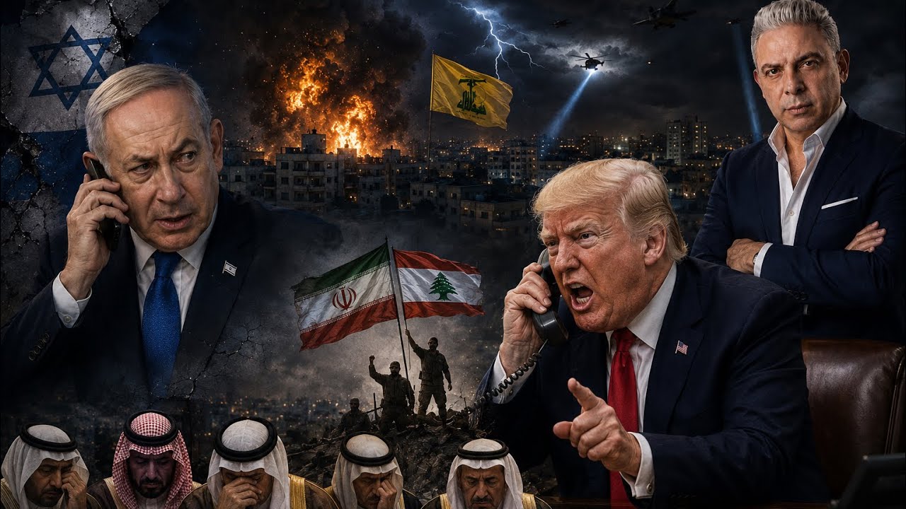 شتائم مكالمة ترامب لنتنياهو تزلزل الكيان!!إيران بدعم لبنان  كشفت العرب.. لا أح