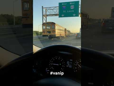 Bus towing a Bus on Highway 70. #tandembus #trucking