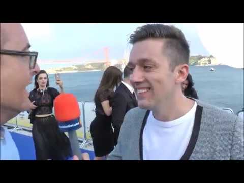 🇲🇪 Interview with Vanja Radovanović from Montenegro @ Eurovision Blue carpet Lisbon 2018