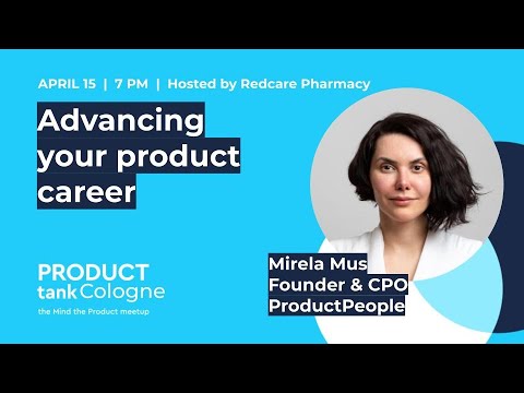 Scaling Your Product Career with Mirela Mus at ProductTank Cologne