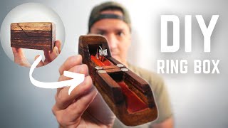 DIY Engagement Ring Box | Easy Ring Box | How To Make a Ring Box