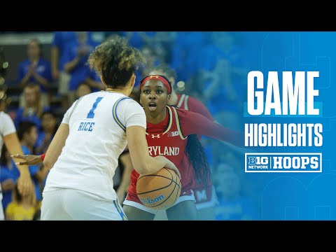 Maryland vs. UCLA | HIGHLIGHTS | Big Ten Women's Basketball | 01/18/26