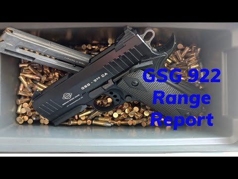 German Sport Guns 922 CA first shots...