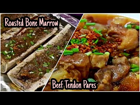ROASTED BONE MARROW | BEEF TENDON PARES