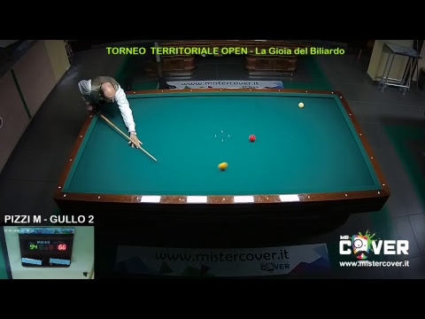 la gioia del biliardo live 6 PARTITE ....POI    PIZZI VS GULLO