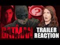 THE BATMAN Trailer 2 Trailer Reaction (HOLY BATTINSON!)
