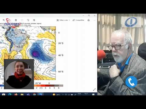 Michelle Reboita explica a frente fria na região