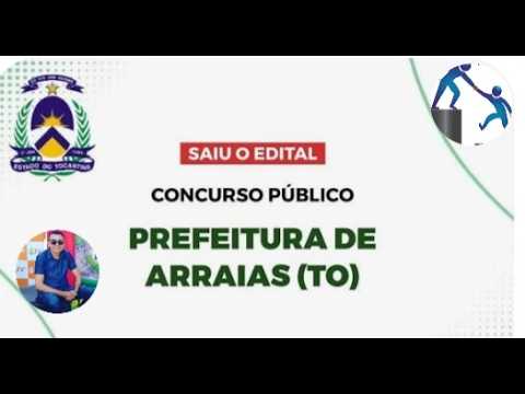 Concurso da Prefeitura de Arraias - Tocantins 