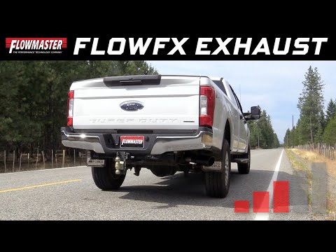 2017-2021 Ford F-250/F-350 Super Duty 6.2, 7.3 - FlowFX Cat-Back Exhaust System - 717943