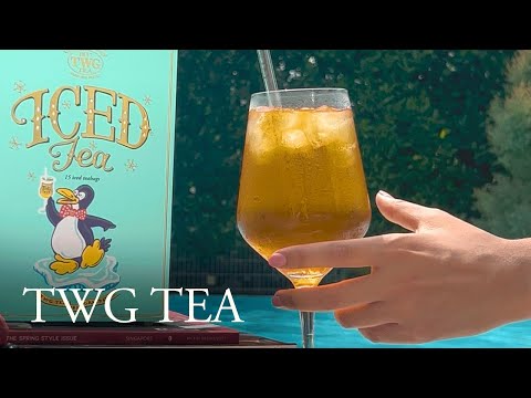Experience a summer soirée like no other... Introducing TWG Tea's Summer Holiday Iced Teabag Taster.