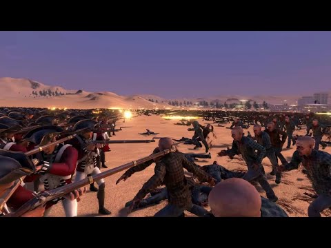2000 Red Coats  vs 15000 Runner Zombie's  | Ultimate Epic Battle Simulator |