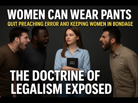 👖Women in Bondage? The Legalism Behind “Can Women Wear Pants” Let’s Break It Down in Hebrew & Greek 