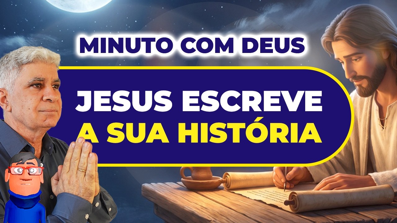 DEUS AINDA ESTÁ ESCREVENDO A SUA HISTÓRIA - Minuto com Deus de Hoje