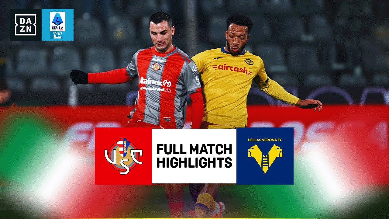 Cremonese vs Hellas Verona | Lega Serie A Highlights | Matchweek 21 | 2025-2026