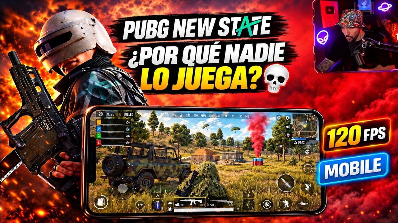 ¿POR QUÉ NADIE JUEGA PUBG NEW STATE? 😳 NO PUEDO CREER CÓMO SE VE EN 2026