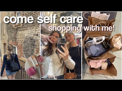 COME SELFCARE SHOPPING WITH ME!! *ft maisie 🎀✨🐆