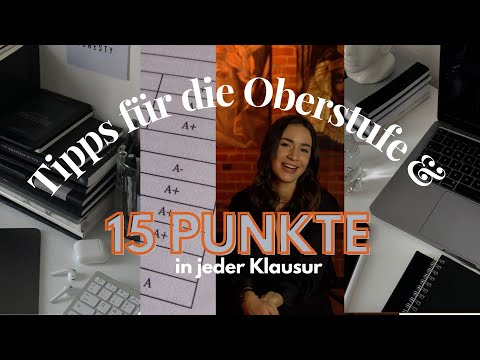 Tips for the upper secondary school | 15 points in every exam