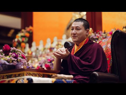 H.H. the 17th Karmapa's teaching at KKBC on the topic of Lojong (Mind Training) 1