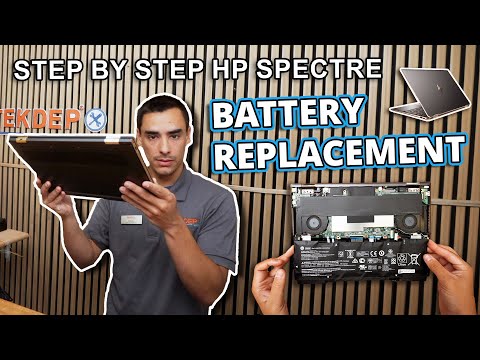 Part of a video titled Replacing The Battery on Your HP 360 Spectre, Reviving Your Machine