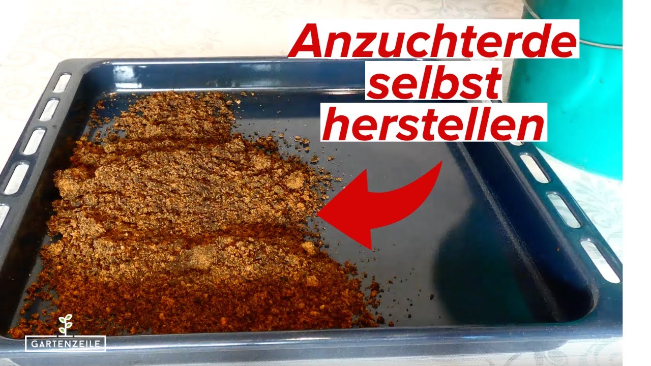 Anzuchterde selber machen! Vegan & Torffrei! So einfach gehts - unsere Anleitung!