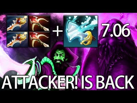 Double Rapier Greatest Kunkka Player of ALL Time! Attacker 7.06 META Dota 2