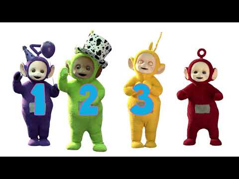 Count to 10 With The Teletubbies - Teletubbies Learn Numbers