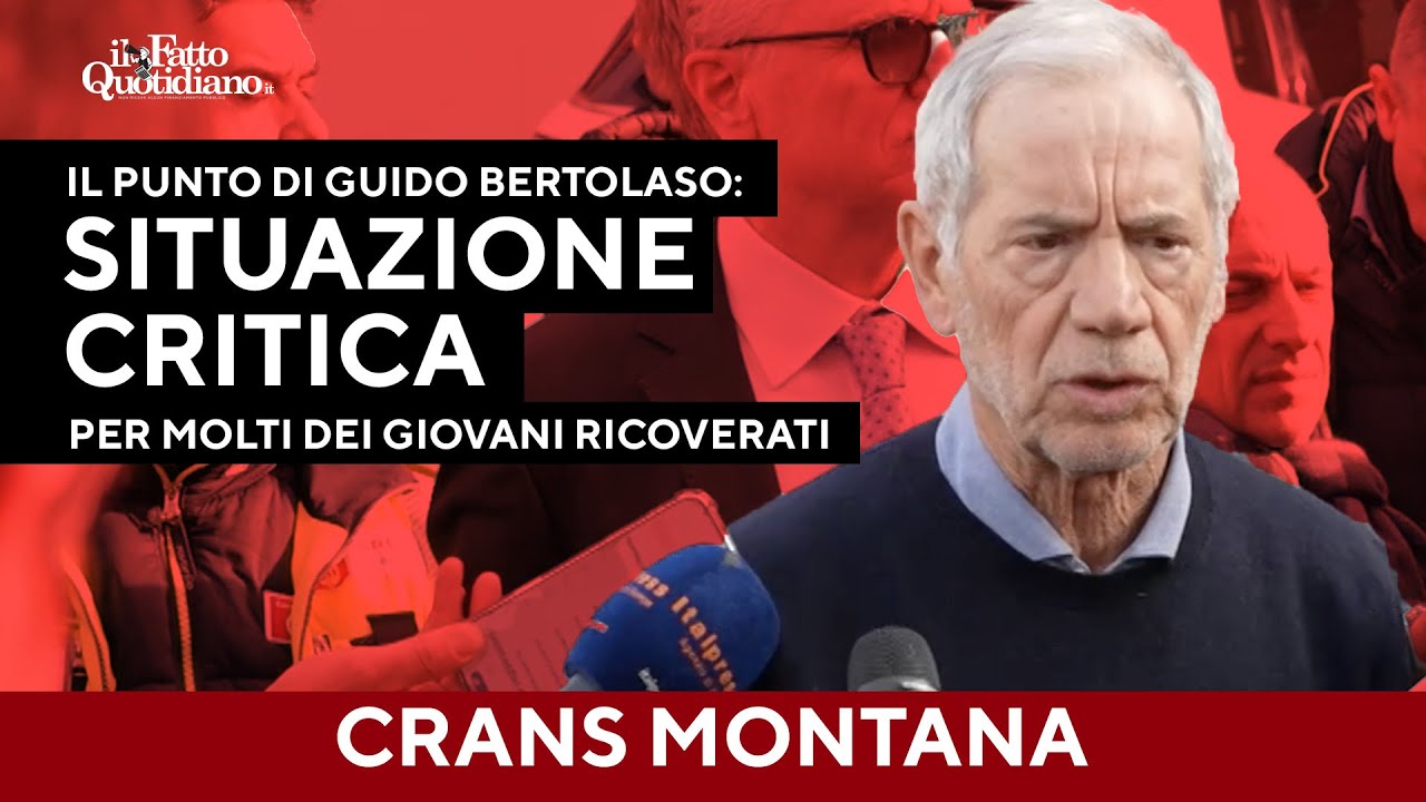 Crans Montana, Bertolaso: "Nove persone in condizioni molto critiche, la lotta è dura e complicata"
