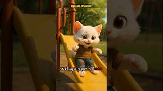 Dirty kitten was kicked out😨😮 #shorts#cat#funny