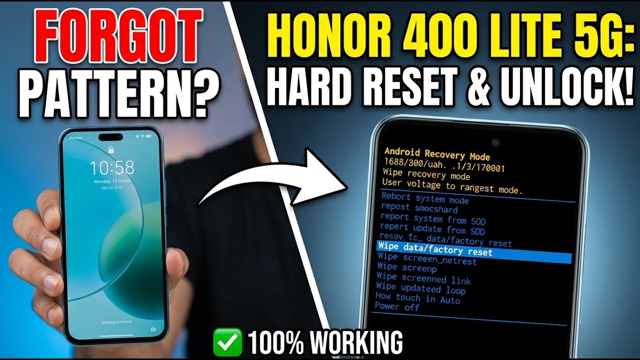 Forgotten Password? Honor 400 Lite Hard Reset | Complete Hard Reset for Honor 400 Lite