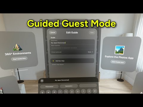"Guided Guest Mode" now on Apple Vision Pro! thumbnail