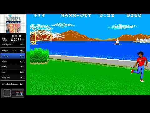 [Speedrun] - WR - California Games (SMS) | 02:54.383