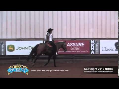KR Mistee ridden by Julie J Rodgers - Futurity 2012(NAAC Rookie Of The Year)