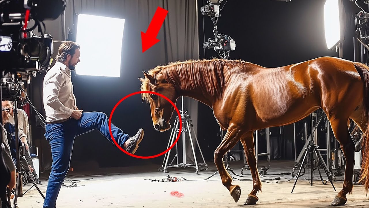 Director Mistreats Horse Backstage on Movie Set, Not knowing that he would have to face this...