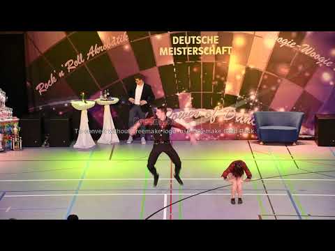 Vanessa Gottschall - Christian Lehr, DM 19, Rock´n´Roll, Finale, A-Klasse, Fußtechnik