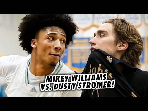 Mikey Williams GOES AT Dusty Stromer in INTENSE Matchup! Top Teams in HS Get Into it in 2023!