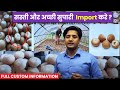 HOW TO IMPORT BETALNUTS SUPAARI CASSELI ARECANNUTS
