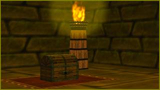 pov: You Stay the Night in a Secret Treasure Nook in Ocarina of Time (Zelda Music & Rain)
