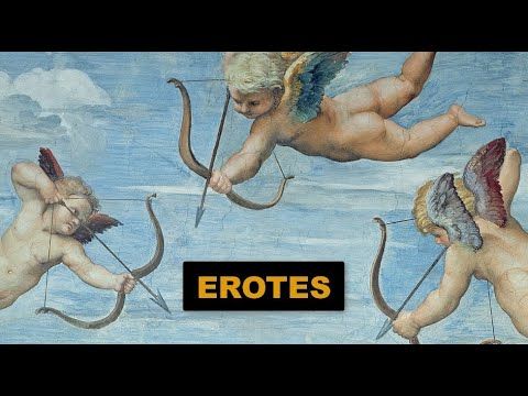 Erotes - the famous gods of Love and Aphrodite’s “justice league” of love!
