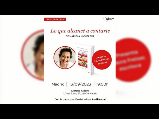 Vídeo relacionado con Lo que alcancé a contarte (Plataforma Testimonio)