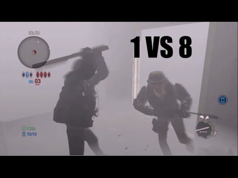 1 vs 8 Comeback - The Last of Us: Remastered Multiplayer (Bus Depot)
